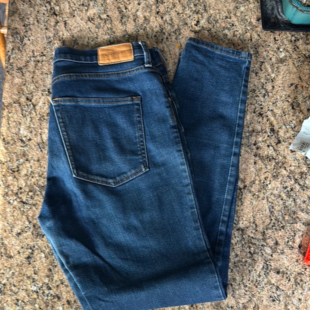 Everlane Women's Blue Midrise Skinny Jeans sz 30 Tall